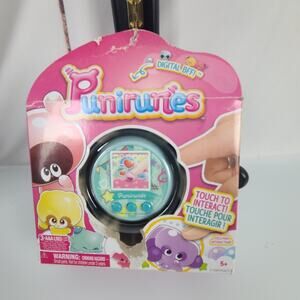 Punirunes Interactive Digital Display Pet Toy with 55 Squishy Virtual Characters